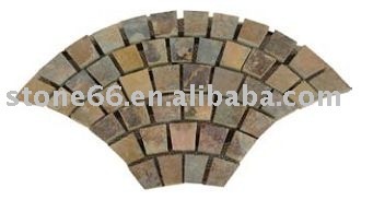 Artificial Stone Slate Mosaic