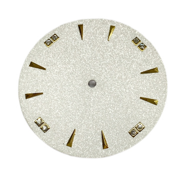 Snowflake Effect Dial Applied Index For Watch