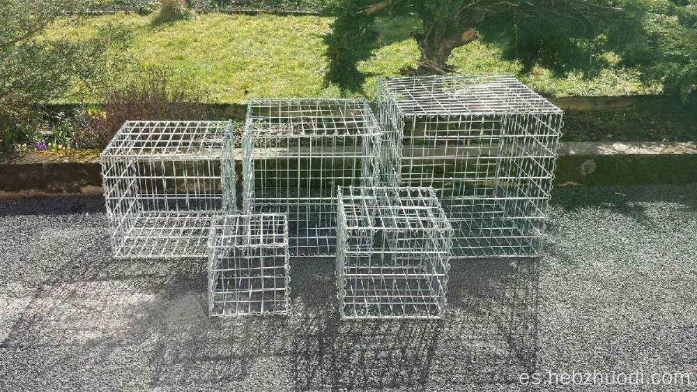 PRECIO razonable Gabion Basket Mesh soldada