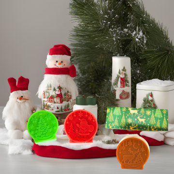 Private Label Natural Rose Pine Cedarwood Soap Bar Set for Christmas Gifts