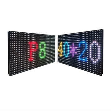 Pantalla LED SMD P8 al aire libre para centros comerciales