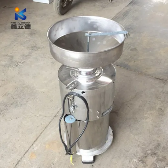 Commercial Cocoa Butter Press Peanut Butter Making Groundnut Milling Machine