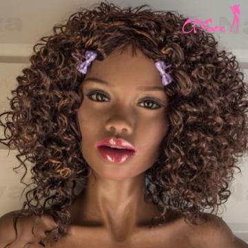 African Small Breasted Black Sex Love Doll