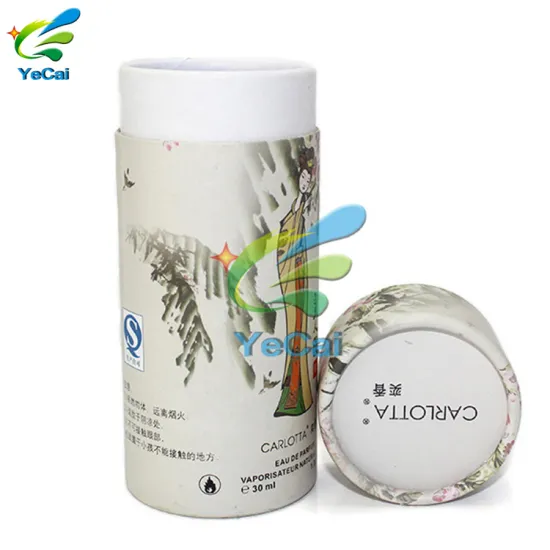 Recycled handmade customized waterproof cardboard packaging paper tube for fabric rolling