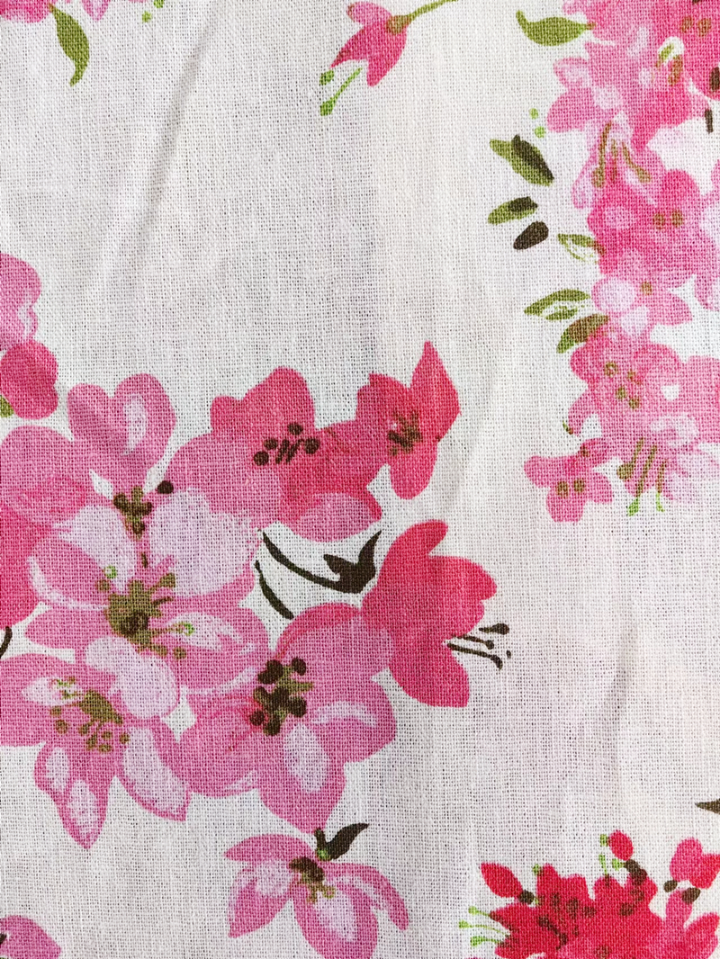 Linen Rayon Slub Print Fabric 3