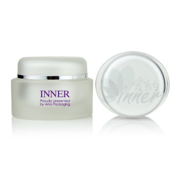 30g/50g Oval Shaped Acrylic Cream Jar