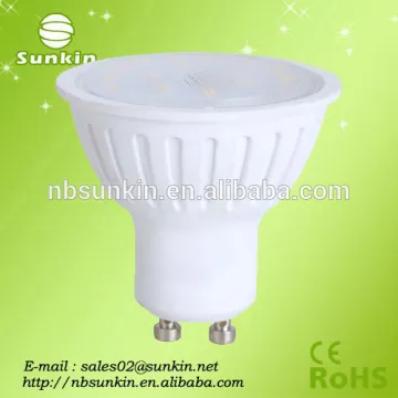 7W 600lm 2835smd led spot light gu10 from Ningbo factory