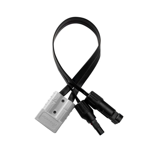 Waterproof 30cm Dual PVC Flat Solar Extension Cable with MC to Anderson Connector