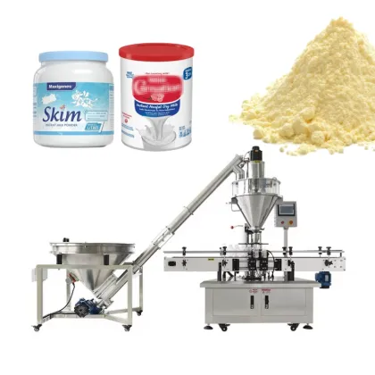 Automatic Powder Bottle Packing Machine for Cake Mix Powder Filling