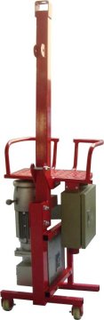 Zlp100 3kn Lifting Force Single Suspended Working Platform With 8-9m/min