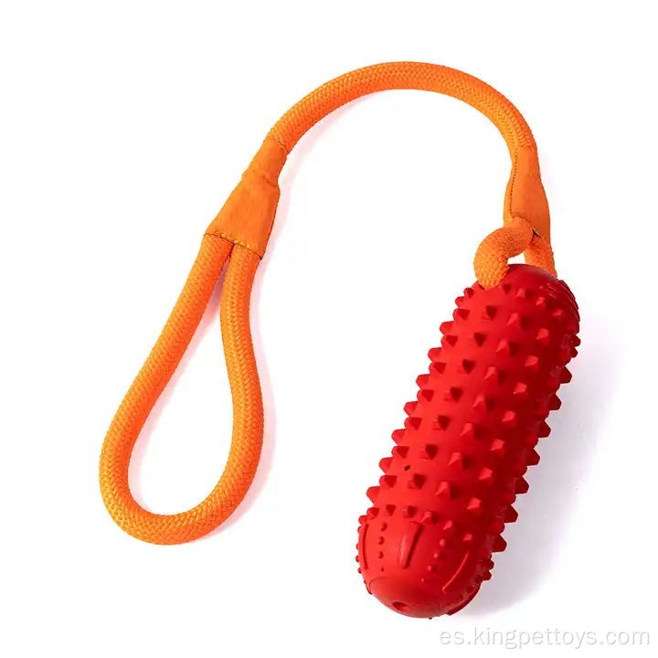 Juguete de goma de perro interactivo Toy de entrenamiento para perros