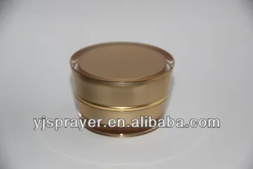 acrylic jars and lids cream