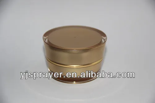 acrylic jars and lids cream