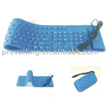 109keys Silicone keyboard,Silicone keyboard,flexible keyboard,waterproof keyboard,foldable keyboard