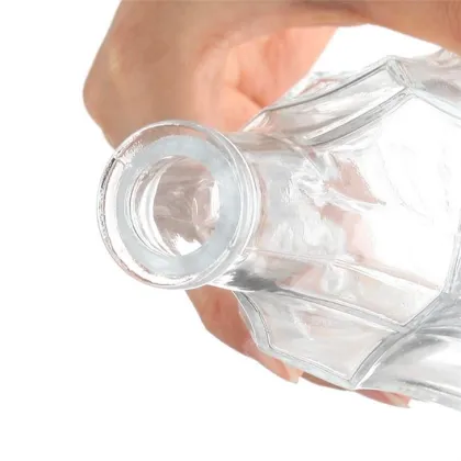 Armenian Brandy Horse Bottle Brandy Glass Bottle