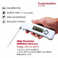 Amnazon hot selling digital  outdoor thermometer for cooking Fand C switchable