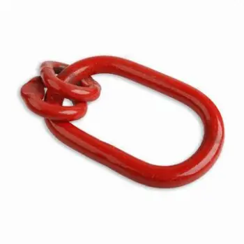 A345 Alloy Steel Master Link Assembly, Red-painted, Connected with Chain or Wire Rope