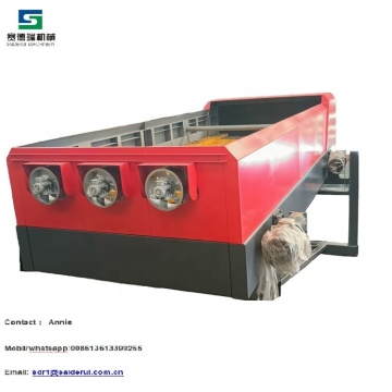 MSW Ballistic Separator for Plastic Bottles and Paper