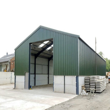 Bâtiment de garage à cadre en métal modulaire préfabriqué