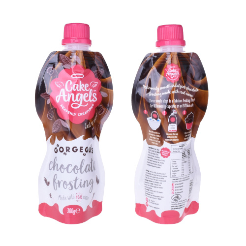 Printed Liquid Drinking Juice Doypack Spout Pouches