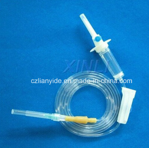 Luer Lock Infusion Set with Air Vent CE/ISO Approved