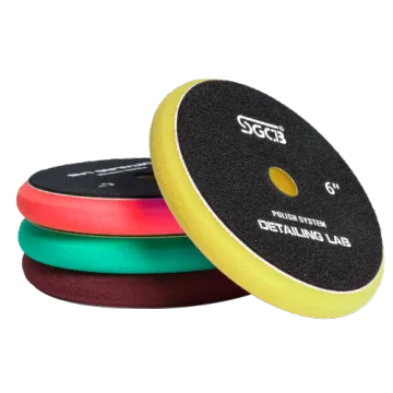 Pro 6 inch RO/DA Compounding polishing Pad