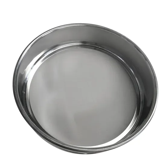 20cm Stainless Steel 3mm Aperture Size Sieves