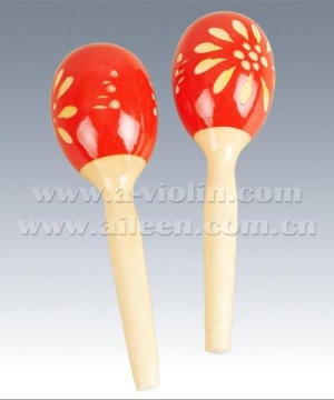 Wood Maracas