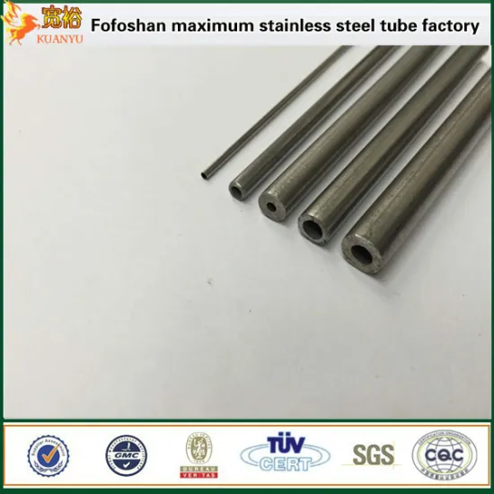 thin wall small diameter stainless steel welded pipes with grade 201