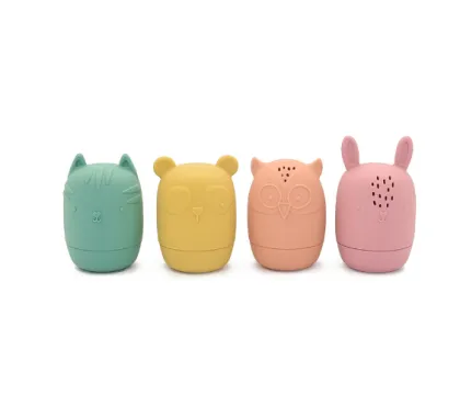 Silicone bath toy animal shape
