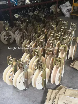 Conductor Pulley Cable Stringing Pulley Block