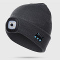 Beanie Hat with Led Light for Running Ride