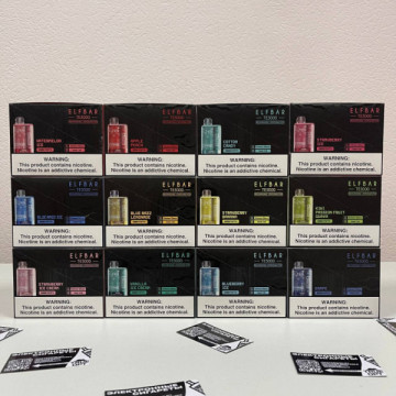 Single-Use Vape Elf Bar TE5000 Rechargeable