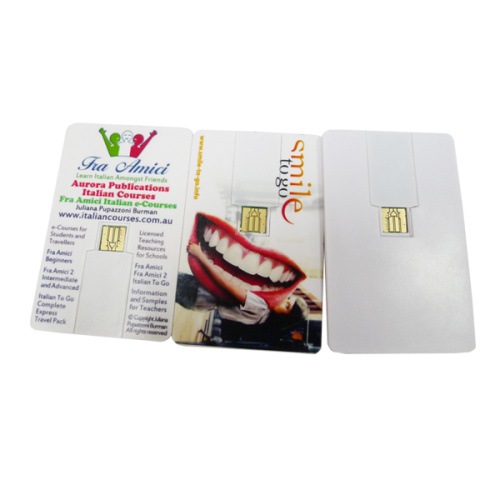 Promotional Custom Credit Card USB Flash Drive