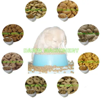 Snacks Food Extruding Equipment pet food extruder machine
