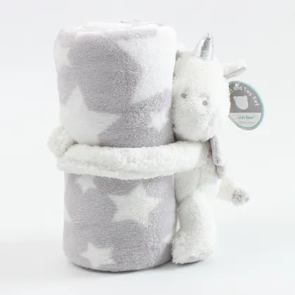 Custom Baby Flannel Plush Blanket - Air-Conditioned Quilt for Children