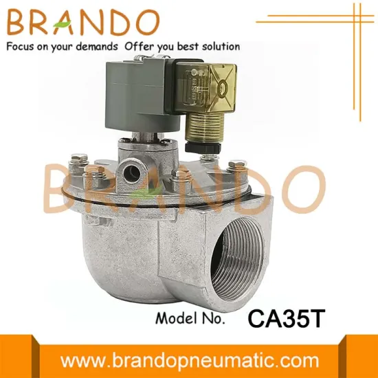 CA35T 1-1/2 Inch Right Angle Pulse Valve AC220V