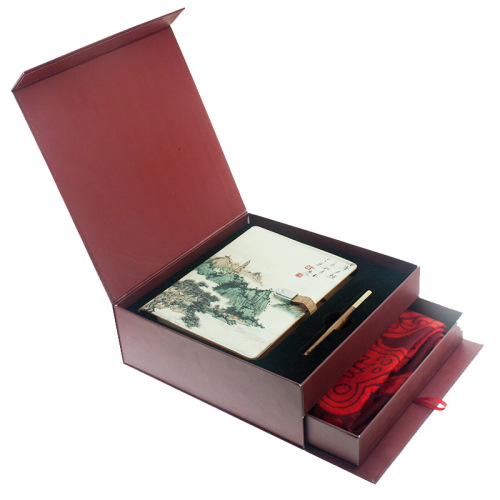 Double Layer Scarf Packaging Custom Magnetic Gift Boxes