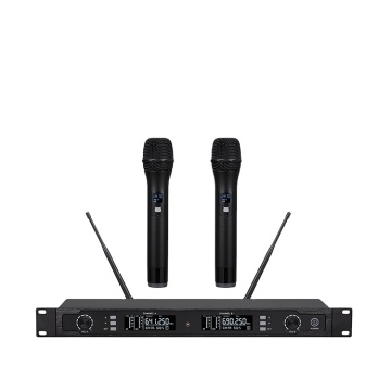 DAYA AM-2620 Lavalier Condenser Microphone - Professional Karaoke and Conference UHF System