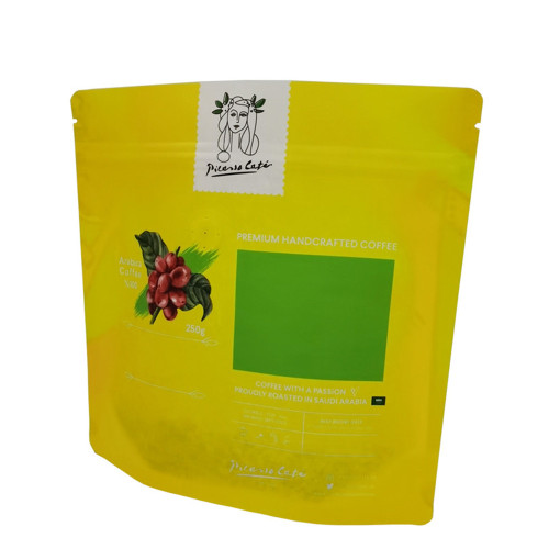 Komposterbar ståpose for matkvalitet for kaffebønner