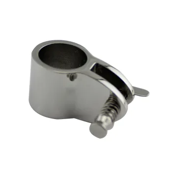 Marine stainless steel 316 high polished boat Bimini top hardware jaw slide with spring pin