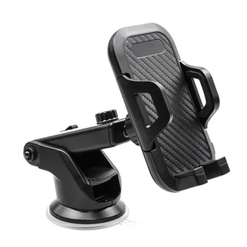 Custom Logo 360 Rotating ABS Mobile Phone Holder for Car Dashboard and Windshield