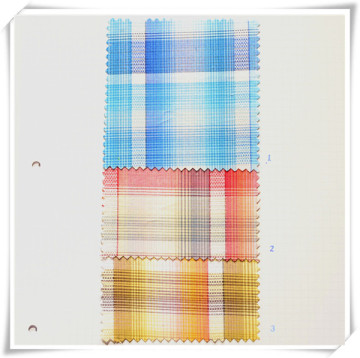 100% cotton y/d check fabric