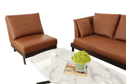 Dious Modern office sofa with stainless legs,leisure sofa,executive office sofa