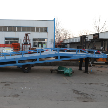 Portable Mobile Truck Load Dock Ramp untuk Forklift - Platform Pemuatan Kontainer
