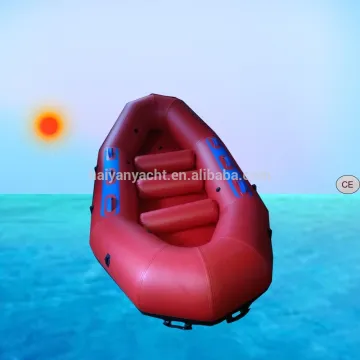 2014 CE self-bailing inflatable floor 8persons whitewater rafting boat