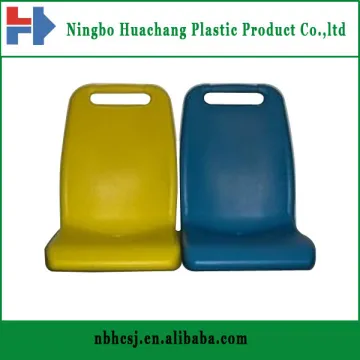 Blow molding parts for plastic seat cover of bus