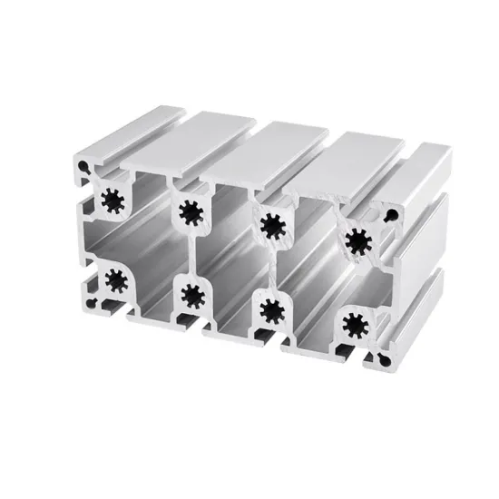 100x200 Heavy Duty Aluminum Profile - Industrial T Slot Aluminum Extrusion (Silver)