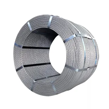 1*7, 7*7, 7*19, 12.7mm Steel Wire Cable: Galvanized PC Strand Specifications and Properties