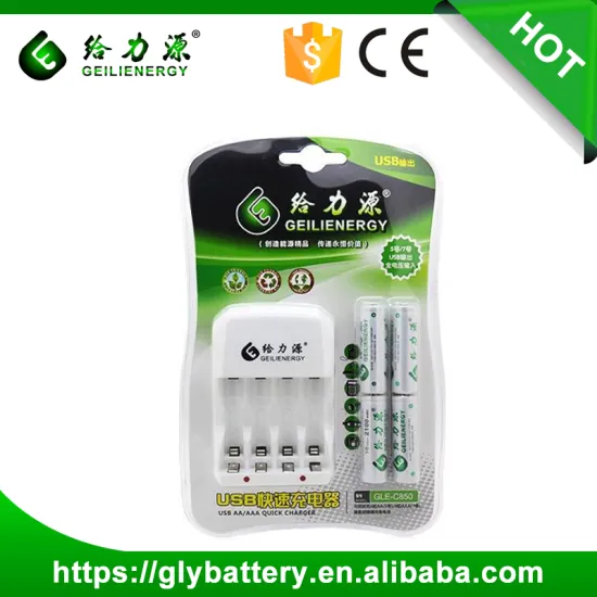GLE-850 AAA AA Battery Charger Ultimate Speed Battery Charger